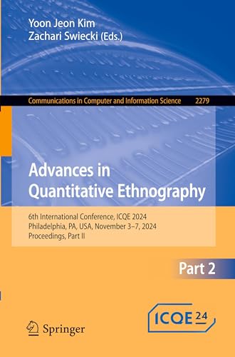 Advances in Quantitative Ethnography
