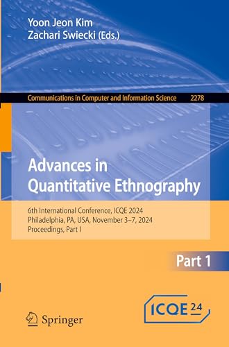 Advances in Quantitative Ethnography
