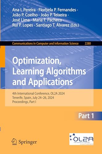Optimization, Learning Algorithms and Applications