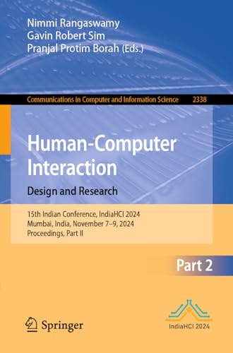 Human-Computer Interaction. Design and Research