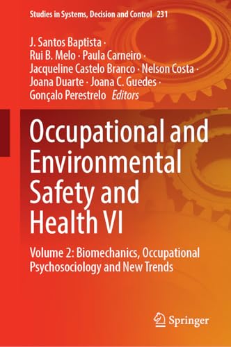 Occupational and Environmental Safety and Health VI
