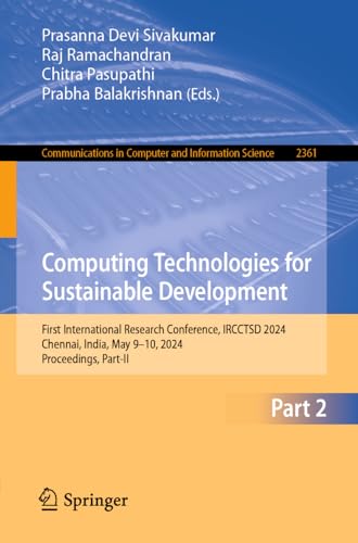 Computing Technologies for Sustainable Development