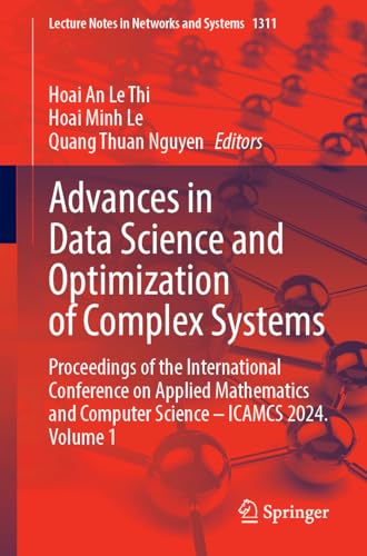 Advances in Data Science and Optimization of Complex Systems