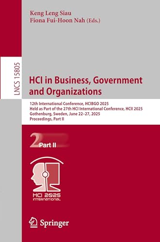 HCI in Business, Government and Organizations