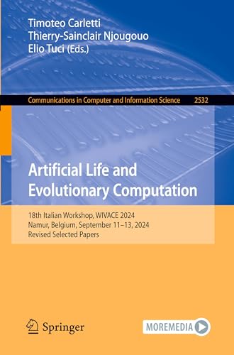 Artificial Life and Evolutionary Computation