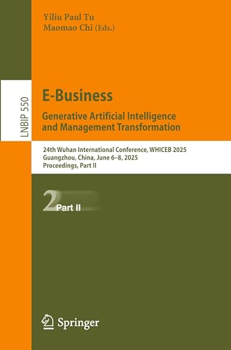 E-Business. Generative Artificial Intelligence and Management Transformation