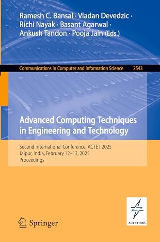 Advanced Computing Techniques in Engineering and Technology