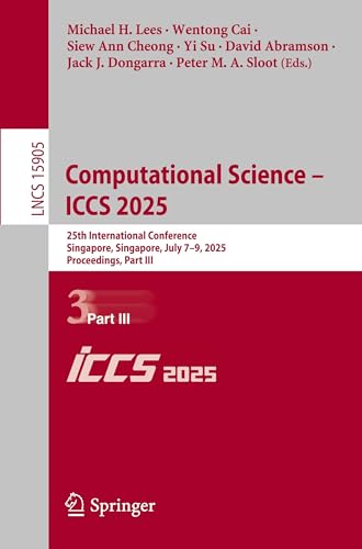 Computational Science - ICCS 2025