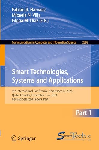 Smart Technologies, Systems and Applications