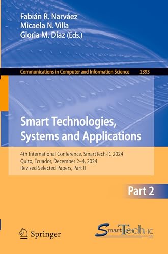 Smart Technologies, Systems and Applications