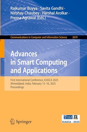Advances in Smart Computing and Applications