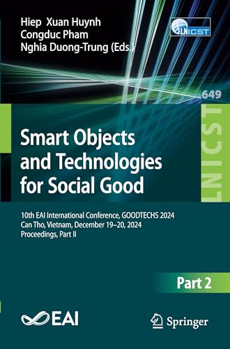 Smart Objects and Technologies for Social Good