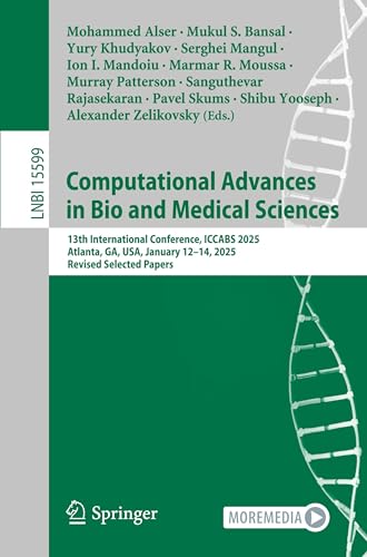 Computational Advances in Bio and Medical Sciences
