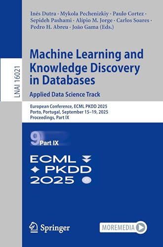 Machine Learning and Knowledge Discovery in Databases. Applied Data Science Track