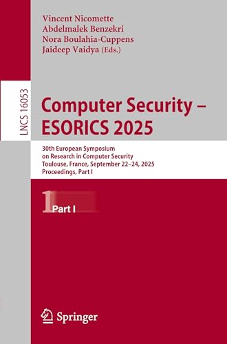Computer Security - ESORICS 2025