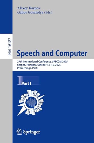 Speech and Computer