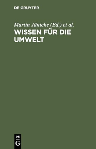 Wissen für die Umwelt
