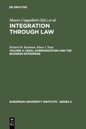 Legal Harmonization and the Business Enterprise