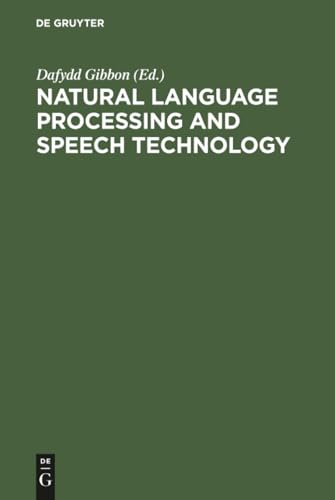 Natural Language Processing and Speech Technology