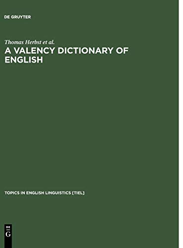 A Valency Dictionary of English