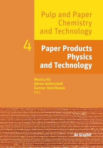 Paper Products Physics and Technology