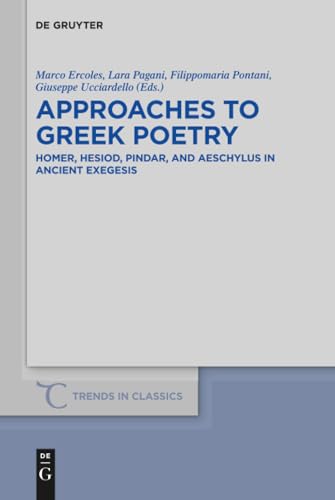 Approaches to Greek Poetry