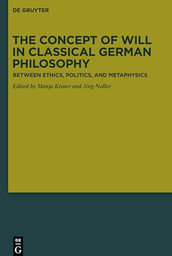 The Concept of Will in Classical German Philosophy