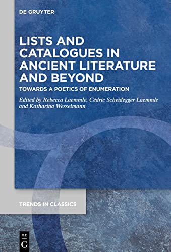 Lists and Catalogues in Ancient Literature and Beyond