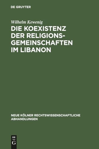 Die Koexistenz der Religionsgemeinschaften im Libanon