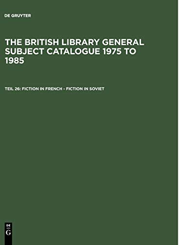 Fiction in French - Fiction in Soviet