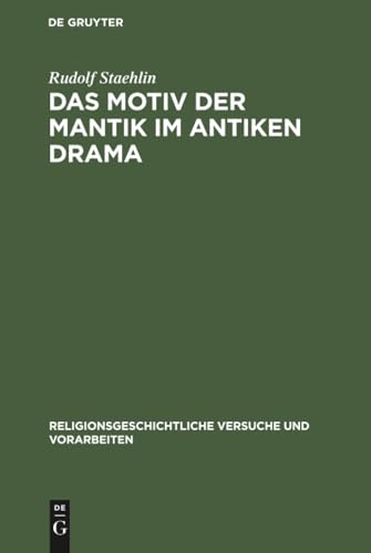 Das Motiv der Mantik im antiken Drama