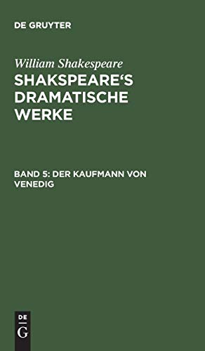 Shakspeare's dramatische Werke, Band 5, Der Kaufmann von Venedig