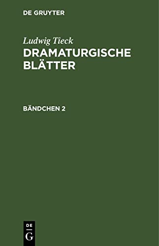 Dramaturgische Blätter
