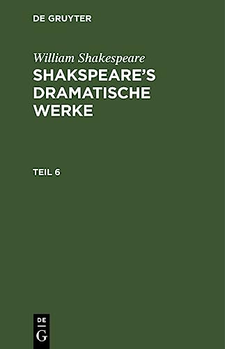 Shakspeare's dramatische Werke