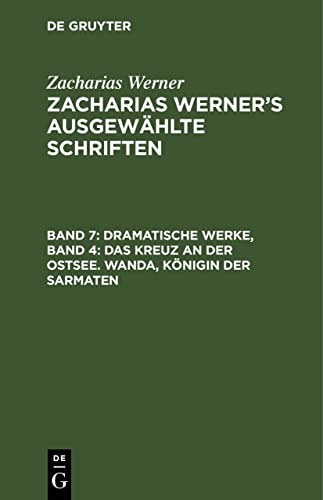 Dramatische Werke, Band 4