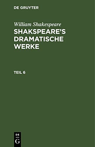 Shakspeare's dramatische Werke