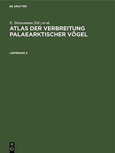 Atlas der Verbreitung palaearktischer Vögel