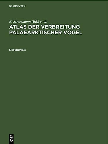 Atlas der Verbreitung palaearktischer Vögel