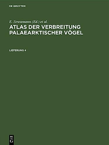 Atlas der Verbreitung palaearktischer Vögel