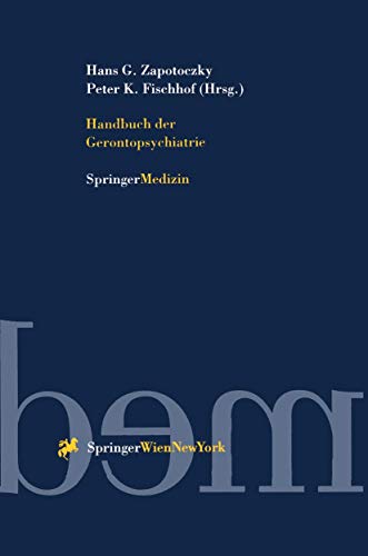Handbuch Der Gerontopsychiatrie
