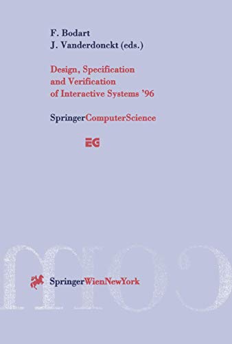 Design, Specification and Verification of Interactive Systems '96