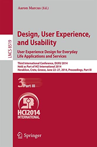 Design, User Experience, and Usability