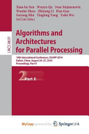 Algorithms and Architectures for Parallel Processing