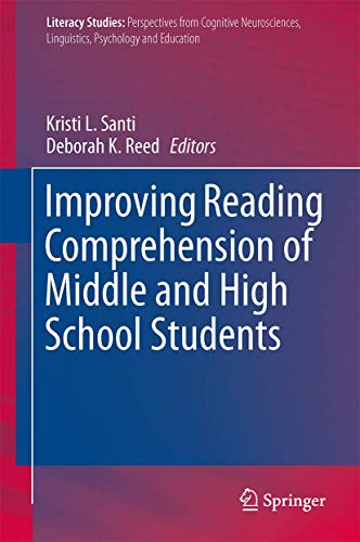 Improving Reading Comprehension of Middle and High School Students