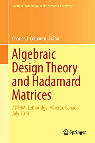 Algebraic Design Theory and Hadamard Matrices