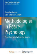 Methodologies in Peace Psychology