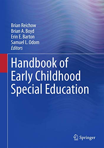 Handbook of Early Childhood Special Education