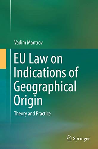 EU Law on Indications of Geographical Origin