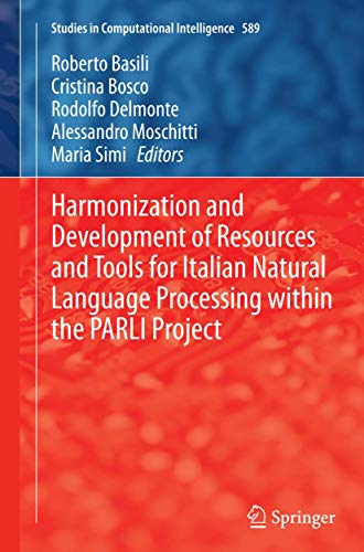 Harmonization and Development of Resources and Tools for Italian Natural Language Processing within the PARLI Project