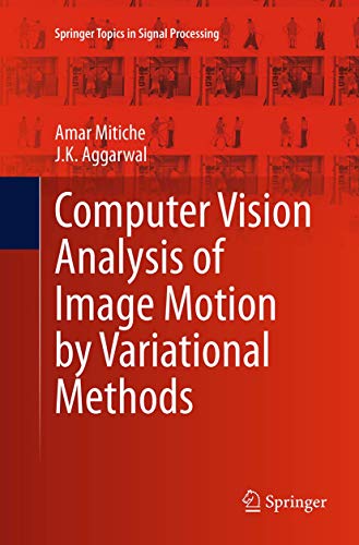 Computer Vision Analysis of Image Motion by Variational Methods